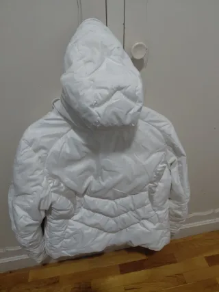 Chaqueta Nike Mujer Blanca y Gris