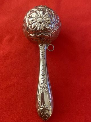 Sonajero Plata Bebé