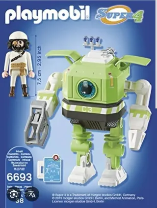 Playmobil 6693 y 9251 Robots