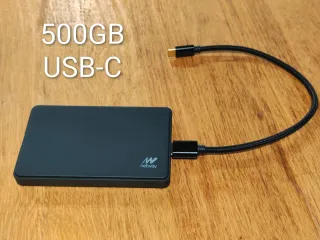 Disco Duro Externo 500GB USB-C Netway