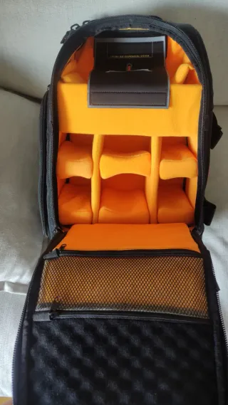 Mochila Fotografía Case Logic Negra