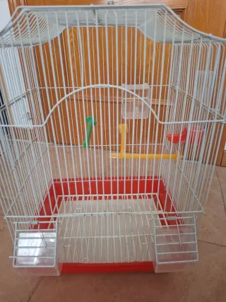 Jaula Doble Grande para Canarios