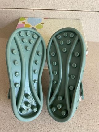 Sandalias Igor Tobby Solid Talla 25 Verde