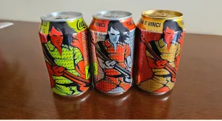 Lattine Coca Cola Babbo Natale