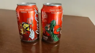 Lattine Coca Cola Babbo Natale