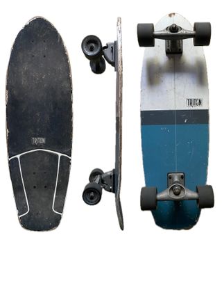Surfskate Carver Triton 31 Blue Horizon de segunda mano por 83 EUR