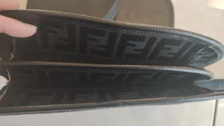 Borsa Fendi tracolla vintage nera in ottimo stato