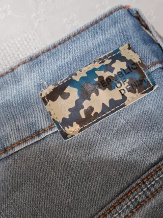 Shorts Jeans Riders Corp Blu