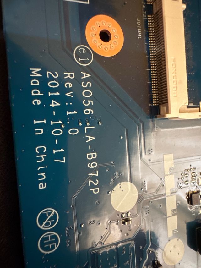Placa base HP 15-r213ns