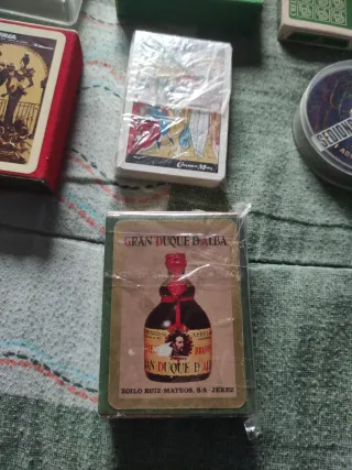 Lote Cartas Fournier, española y poker + regalo