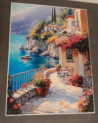 Stampa su Tela tema Mare 30x40