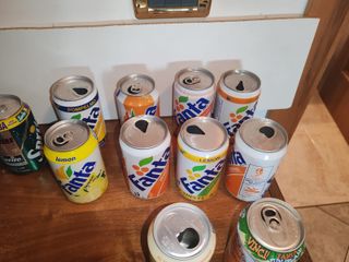 Lattine vintage lotto 7