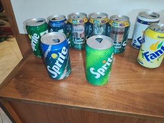 Lattine vintage lotto 7