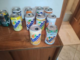 Lattine vintage lotto 7