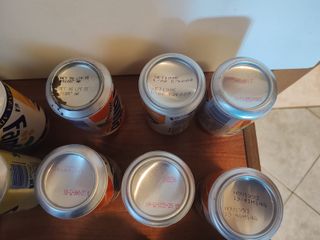 Lattine vintage lotto 7