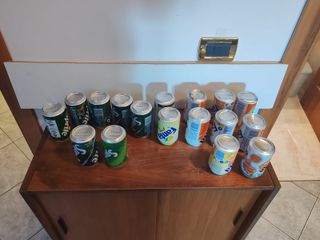 Lattine vintage lotto 7