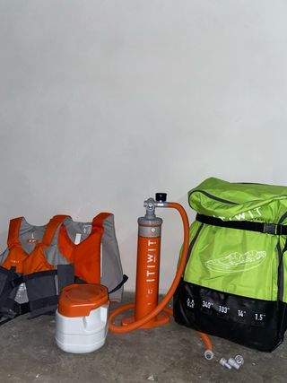 Kit completo kayak ITIWIT (Decathlon) – NUEVO sin