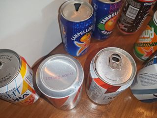 Lattine vintage lotto 8