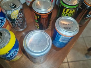 Lattine vintage lotto 8