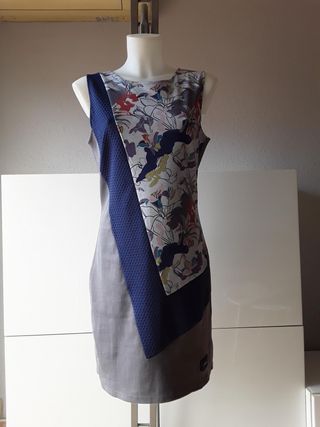 Vestido midi de Smash. Talla XL