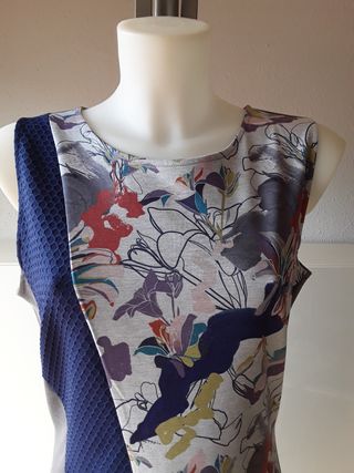 Vestido midi de Smash. Talla XL