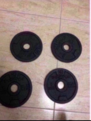 Pesas para gimnasio