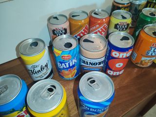 Lattine vintage lotto 9