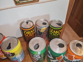 Lattine vintage lotto 9