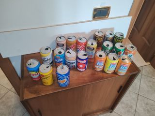 Lattine vintage lotto 9