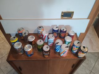 Lattine vintage lotto 9