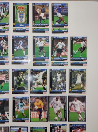 142 Cromos LFP Marca 1998/99 (No Adhesivas)