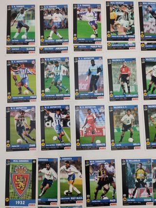 142 Cromos LFP Marca 1998/99 (No Adhesivas)