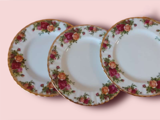 6 platos de 20 cm en buen estado Royal Albert