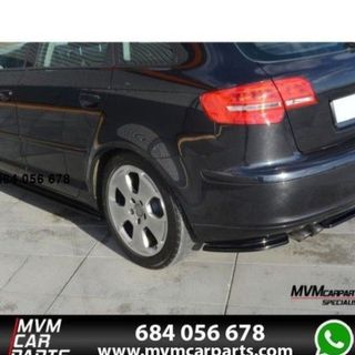 Añadido de paragolpes trasero Audi A3 8P Sportback