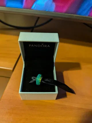 Charm Pandora Original Verde
