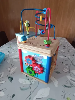 Lote Juguetes Bebé: Cubos Montessori y Xilófono