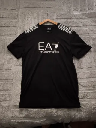 Camiseta EA7 Emporio Armani Negra