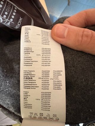 Geox Giubbotto Uomo Marrone Taglia 56