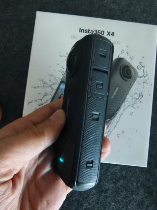 Insta360 X4 Cámara 8K 360 Negra