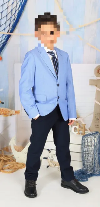 Traje de niño para comunión azul de coconut cortes