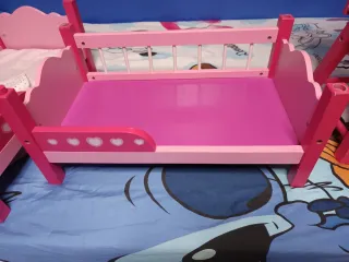 Pack Trona+2 Cunas+armario  para Muñecas