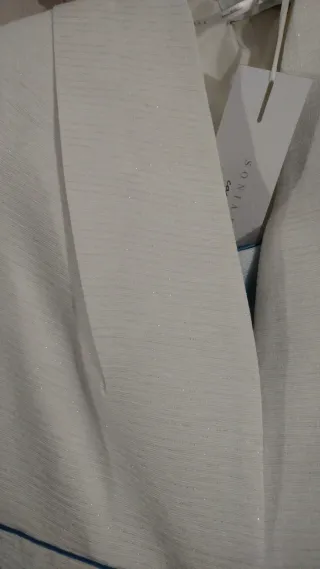 Conjunto de chaqueta y falda estampado