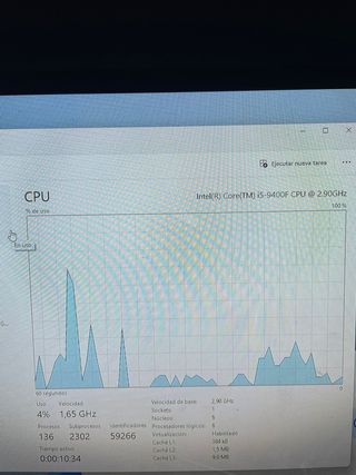 PC Gaming i5 9400F · GTX 1650 4GB · 16GB RAM