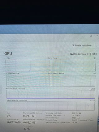 PC Gaming i5 9400F · GTX 1650 4GB · 16GB RAM