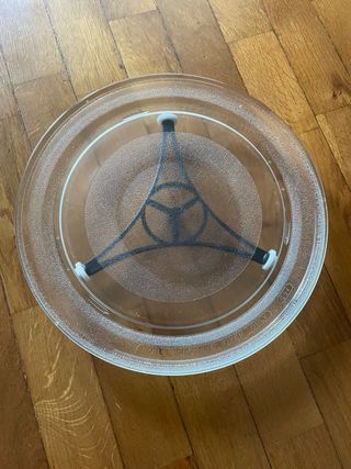 Piastra rotante in vetro per microonde