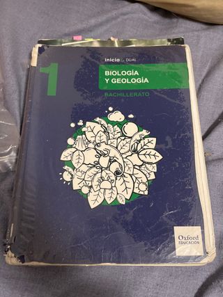 Inicia Biología y Geología 1.º Bachillerato. Li...