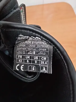 Botas de moto Vibram