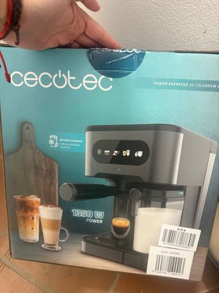 Cafetera Cecotec (1 solo uso)ticket 1 semana
