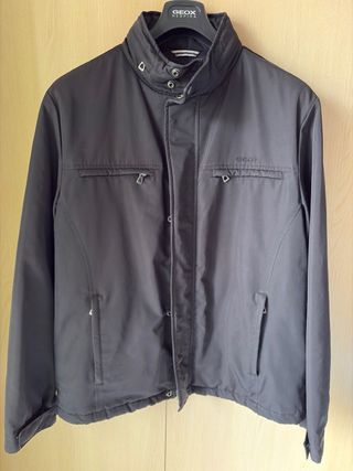 Geox Giubbotto Invernale Uomo, nero, Taglia 56