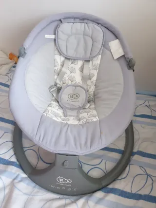 Mecedora Kinderkraft Gris